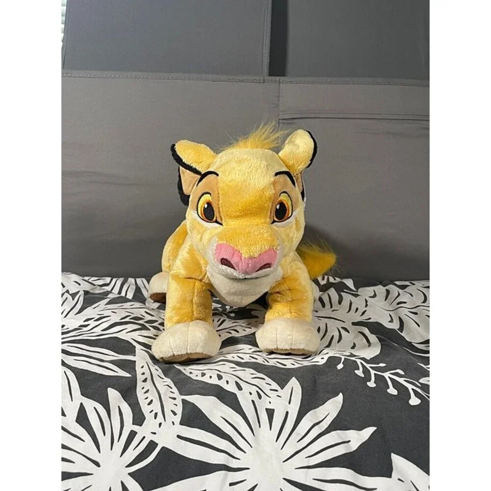 Disney Store Lion King Young Simba Plush Stuffed Animal Toy NWT New With Tags
